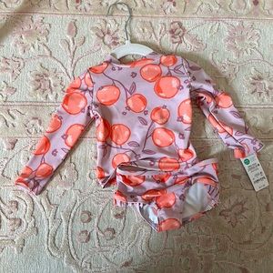 Carters girls Rash guard bikini